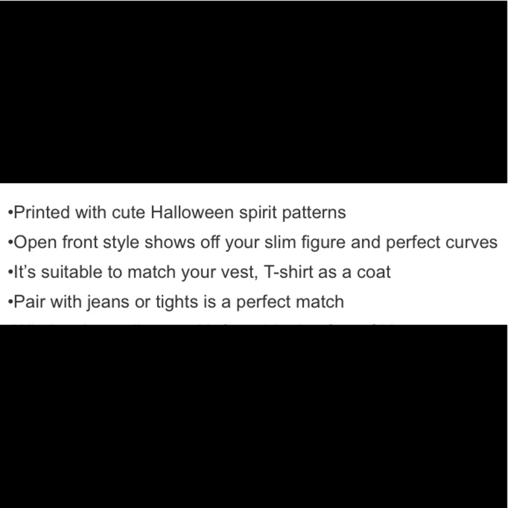 👻HP🦇1 LEFT•Large Halloween Gray/Purple Cardigan - Picture 6 of 8